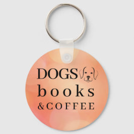 Chaveiro Livros de Cães e Café, Pão de Cão, Presente de Pão