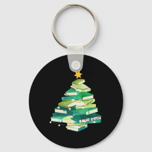 Chaveiro Livros de feliz Pine Tree Divertimento Lover Ch