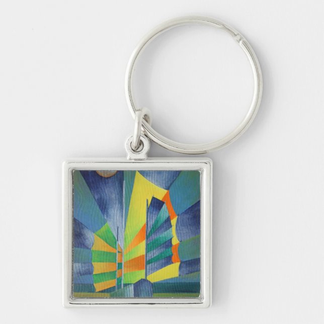 Chaveiro Lixo À Luz Da Lua De Siltão (Frente)