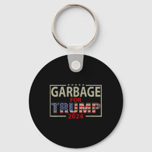 Chaveiro Lixo Para Camisetas Trump 2024 - Trump Supporter