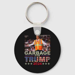Chaveiro Lixo Para Camisetas Trump 2024 - Trump Supporter D