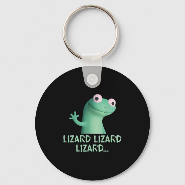 Chaveiro Lizard Lizard Lizard Engraçado Meme (Frente)