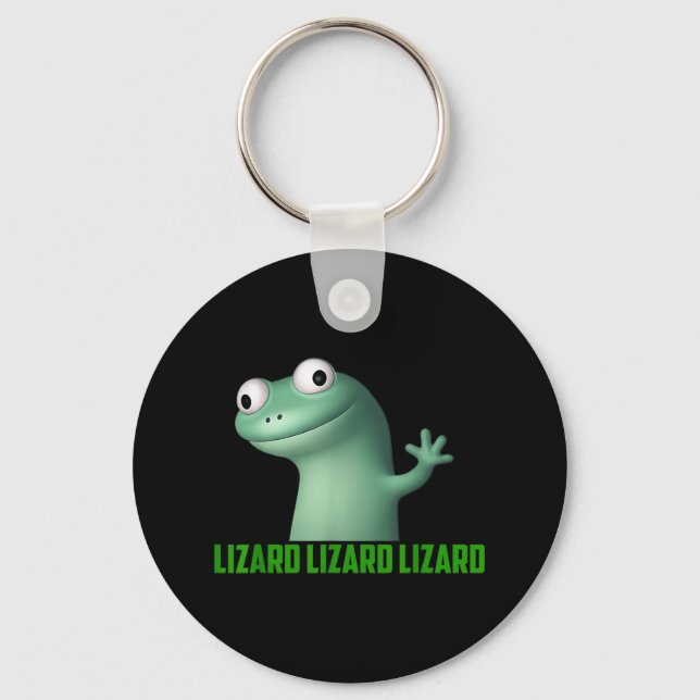 Chaveiro Lizard Meme Lizard Lizard - Gráfico Engraçado (Frente)