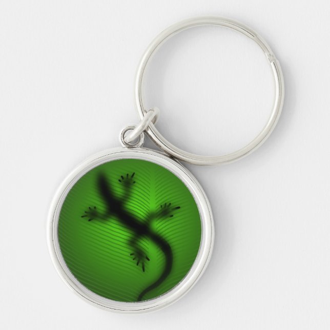 Chaveiro Lizard Silhouette (Frente)