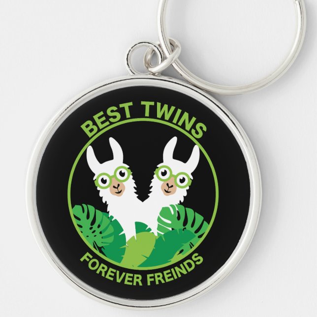 Chaveiro Llama Alpaca Twins (Frente)