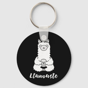 Chaveiro Llamaste - Presente para Amantes de Yoga Fofos, Lh