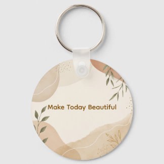 Chaveiro Llavero Boho Minimalista Botánico – Make Today Bea