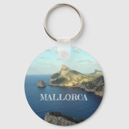 Chaveiro llavero Cabo de Formentor en la isla de Mallorca
