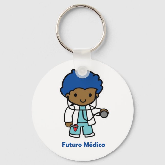Chaveiro Llavero de futuro médico (Frente)