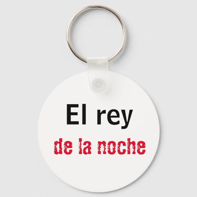Chaveiro Llavero El rey de la noche (Frente)