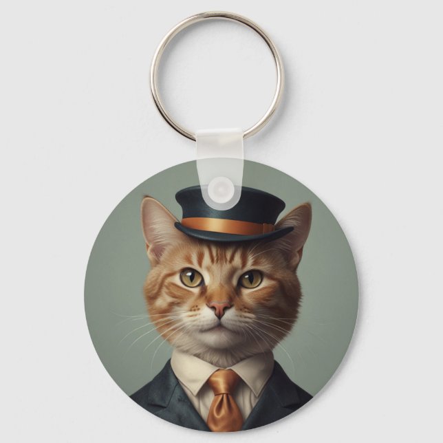 Chaveiro Llavero gatuno (Frente)