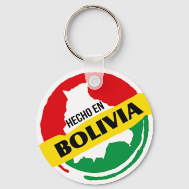 Chaveiro Llavero Hecho na Bolívia (Frente)