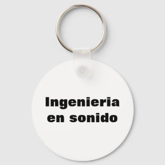 Chaveiro Llavero  ingeniero en sonido