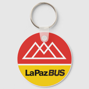 Chaveiro Llavero La Paz ônibus