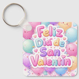 Chaveiro Llavero Tipo Chapa “Feliz Día de San Valentín” – R