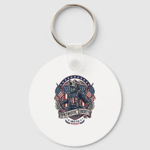 Chaveiro Lobisomem Patriota Patriota Horror Monstro Patriot