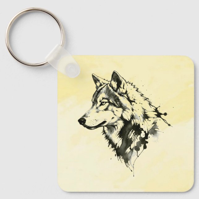 Chaveiro Lobo (Frente)