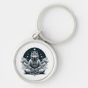 Chaveiro Lobo Consciente