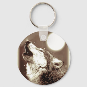 Chaveiro Lobo do urro