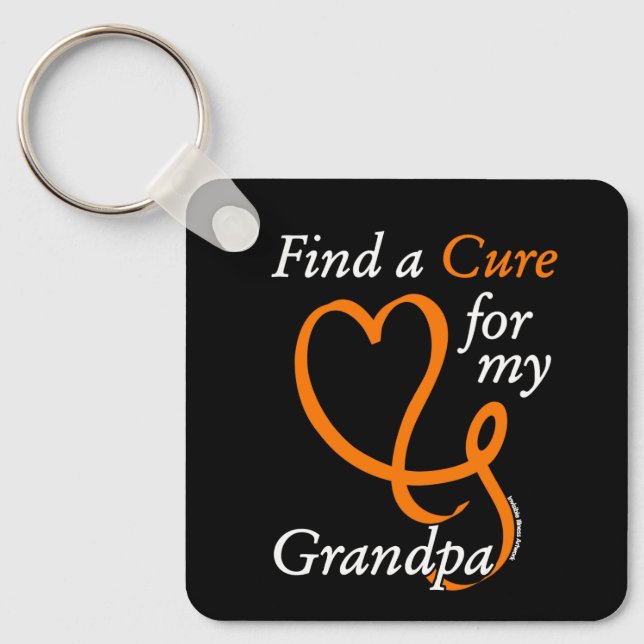 Chaveiro Localizar um Cure/Heart/Grandpa...RSD/CRPS (Frente)