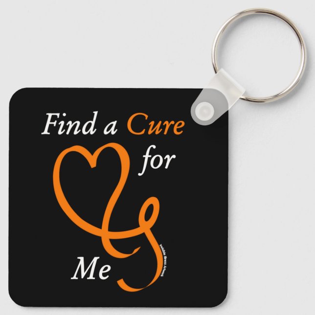 Chaveiro Localizar um Cure/Heart/Me...RSD/CRPS (Verso)