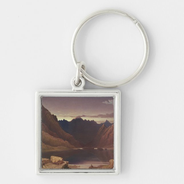 Chaveiro Loch Coruisk, ilha de Skye - alvorecer, c.1826-32 (Frente)