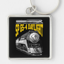 Chaveiro Locomotiva a Vapor SP GS-4 Daylight. Trem 4449