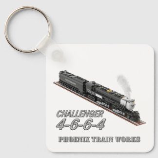 Chaveiro Locomotiva Challenger 4-6-6-4 de dois lados