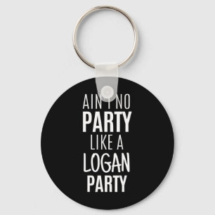 Chaveiro Logan Engraçado Festa Personalizada de Nomes Anive