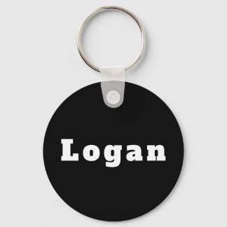 Chaveiro Logan schwarz weiß