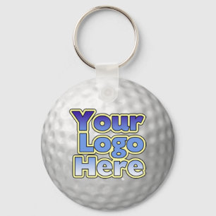 Chaveiro Logo Golf Ball Key Chain