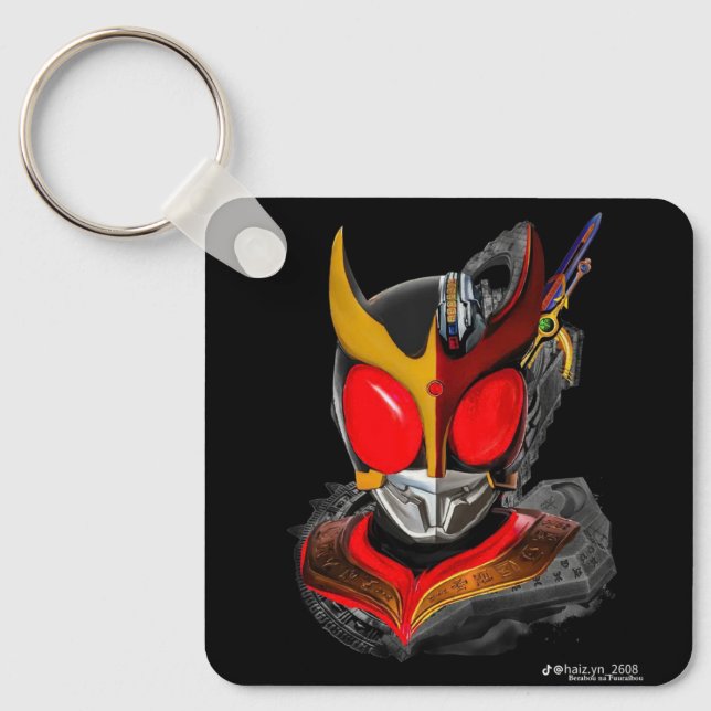 CHAVEIRO LOGO KAMEN RIDER KUGGA (Frente)