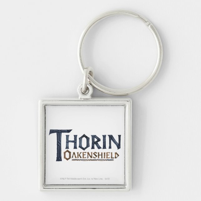 Chaveiro Logo THORIN OAKENSHIELD™ azul (Frente)