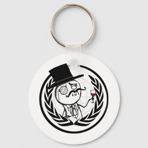 Chaveiro Logotipo Anônimo do LulzSec