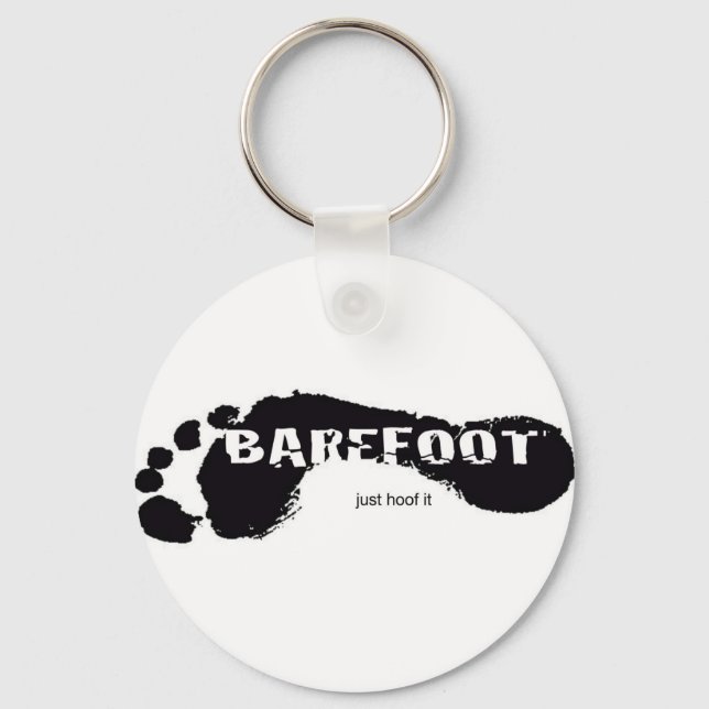 Chaveiro Logotipo BareFoot (Frente)