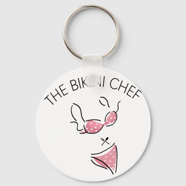 Chaveiro Logotipo Bikini Chef (Frente)