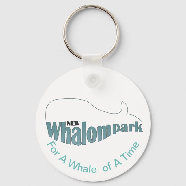 Chaveiro Logotipo clássico do Whalom Park com Slogan (Frente)