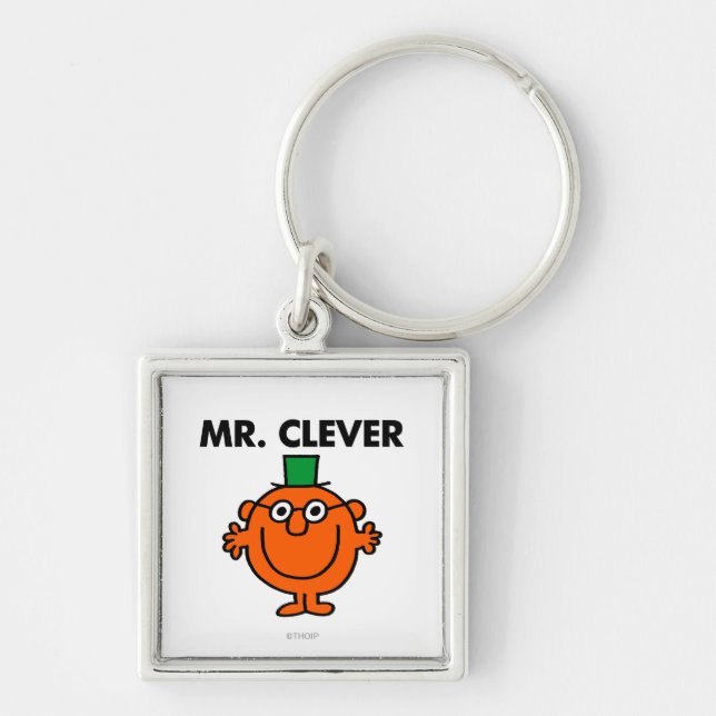 Chaveiro Logotipo Clássico Mr Clever (Frente)