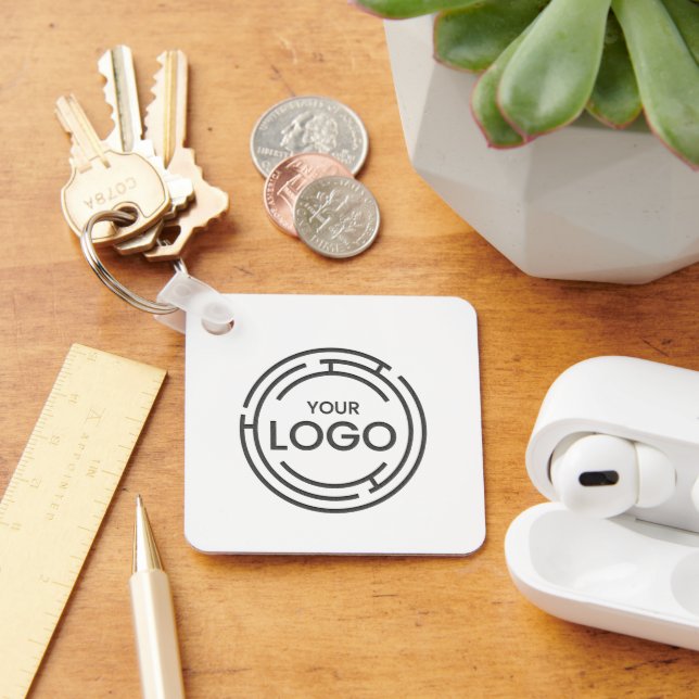 Chaveiro Logotipo comercial personalizado Marketing de códi (Mesa)