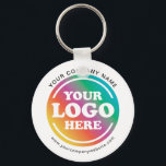 Chaveiro Logotipo comercial personalizado, promoção do site<br><div class="desc">Personalize facilmente este chaveiro com o logotipo da sua empresa ou imagem personalizada. Você pode alterar a cor de fundo para corresponder ao seu logotipo ou às cores corporativas. Os chaveiros personalizados com o logotipo da sua empresa são úteis e leves para clientes e funcionários e, ao mesmo tempo, marketing...</div>