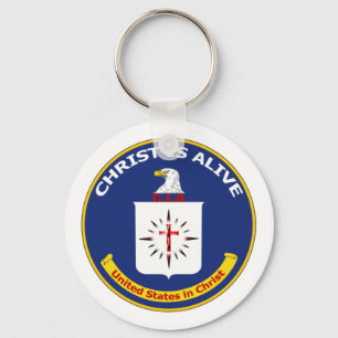 Chaveiro Logotipo "Cristo Vivo" da CIA