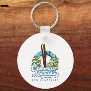 Chaveiro logotipo da Cranmore Mountain New Hampshire Ski