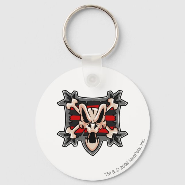 Chaveiro Logotipo da Ilha Krawk (Frente)