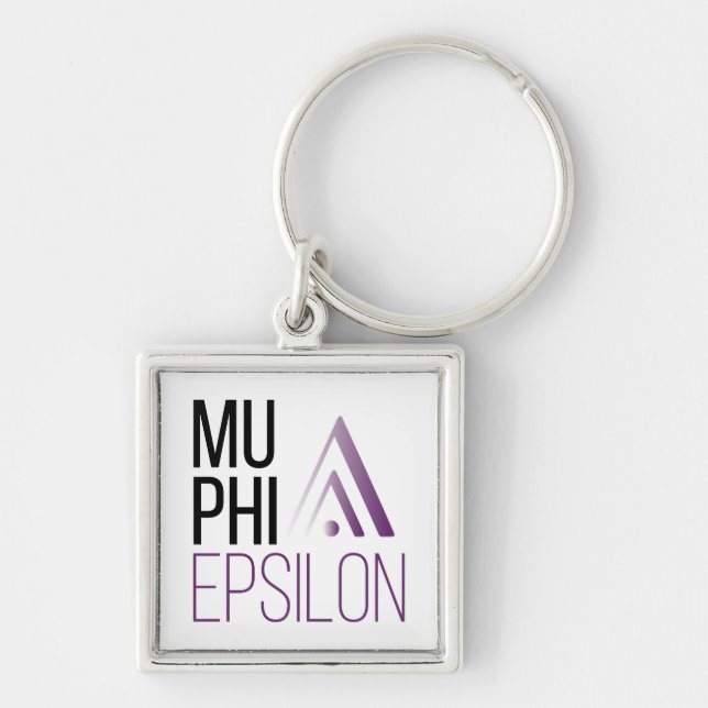 Chaveiro Logotipo da Mu Phi Epsilon (Frente)
