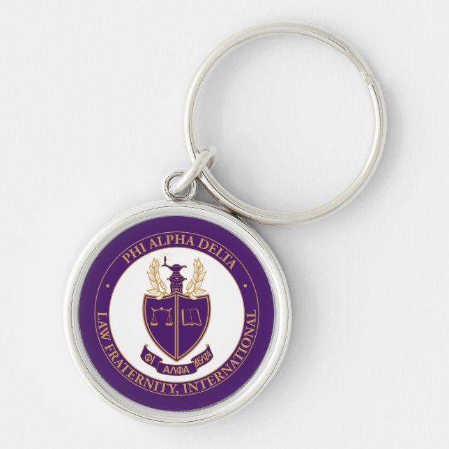 Chaveiro Logotipo da Phi Alpha Delta (Frente)