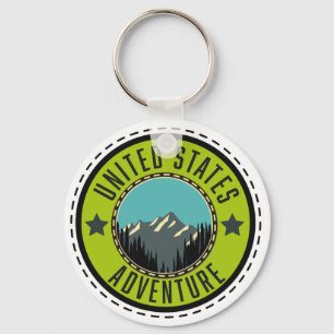 Chaveiro Logotipo da United States Adventure