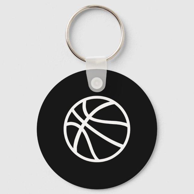 Chaveiro Logotipo de basquete (Frente)