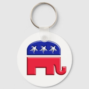 Chaveiro Logotipo de elefante GOP