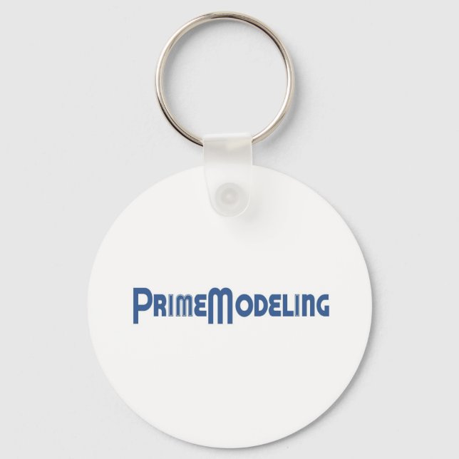 Chaveiro Logotipo de modelagem principal (Frente)
