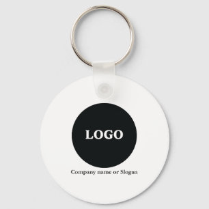 Chaveiro Logotipo de Negócios Personalizado – Adicione Sua